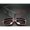 thumbnail image 1 of Emporio Armani EA 4115 Plastic Unisex Rectangle Sunglasses Matte Black 54mm Adult, 1 of 5