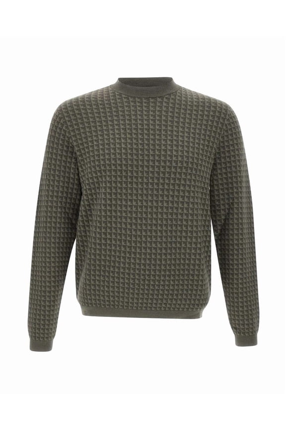 Green Virgin Wool Sweater (Men's)