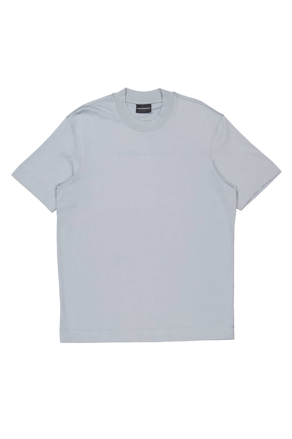 Logo Embossed Cotton T-Shirt, Size X-Small