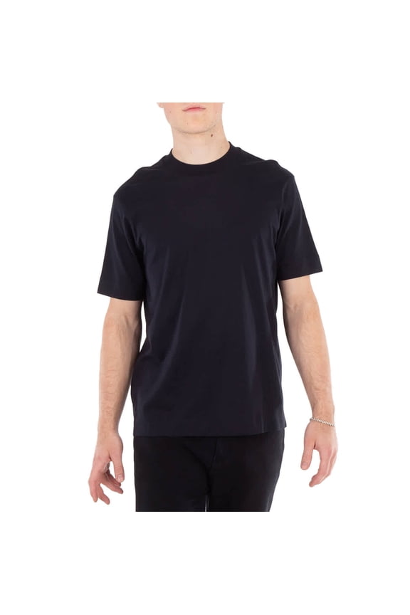 Logo Embossed Cotton T-Shirt, Size X-Small