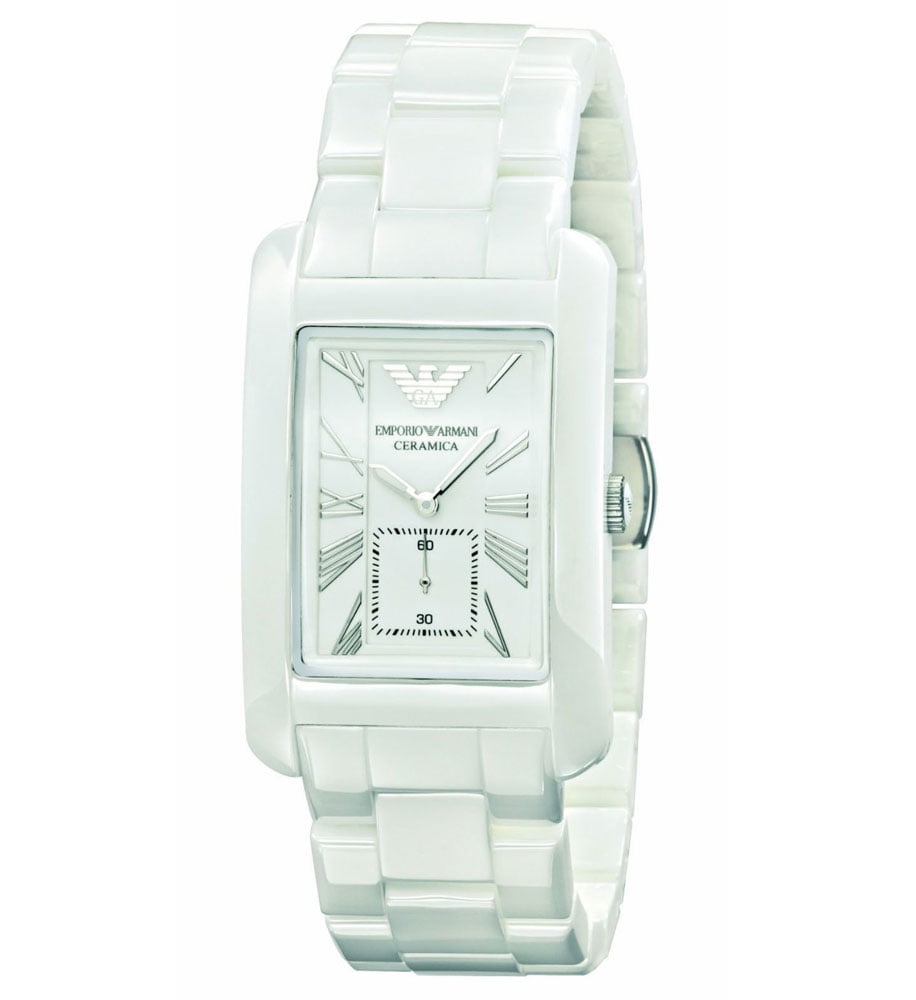 Emporio Armani Three-Hand Date Black Leather Watch and Bracelet Set -  AR80064SET - Watch Station