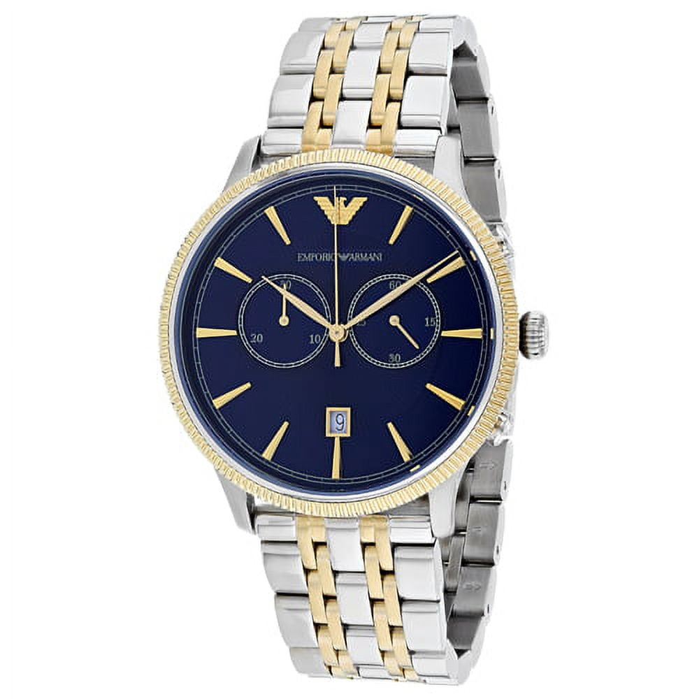 Emporio armani 2025 watch navy blue