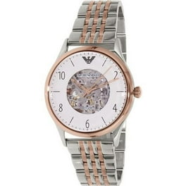 Emporio Armani Classic Men s Chronograph Rose Gold Tone S. Steel Watch AR2452 Walmart