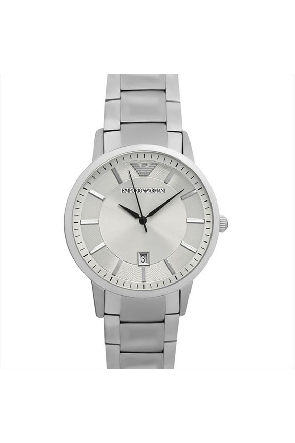 Men's Armani Classic Watch - Silver