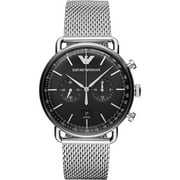 Emporio Armani Mens Chronograph Aviator Dress Watch AR11104