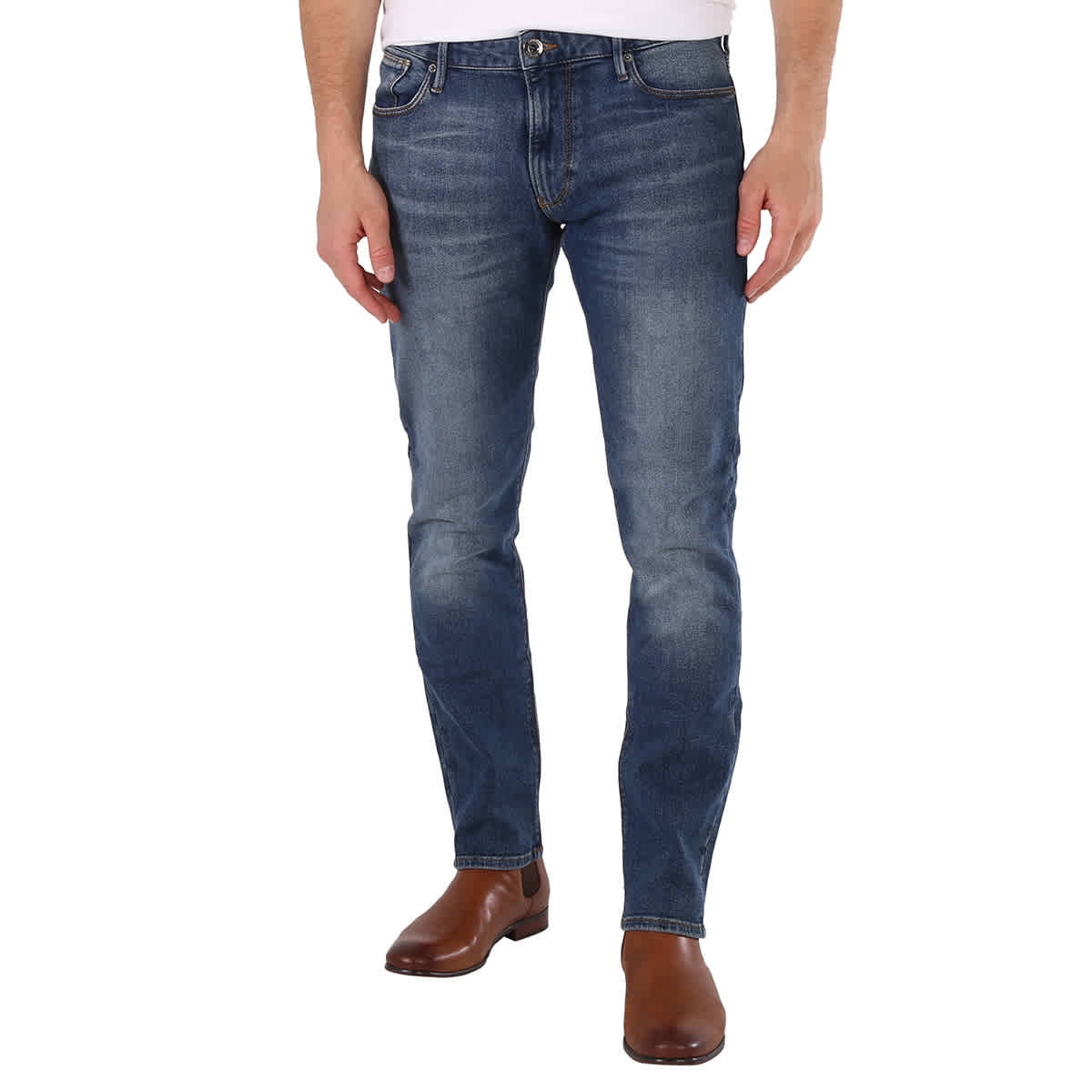 Armani straight leg jeans hotsell mens