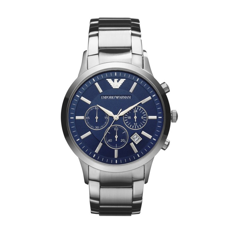 mens emporio armani renato chronograph watch
