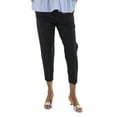 thumbnail image 1 of Emporio Armani Navy Jersey Twill Elasticated Waist Trousers, Size Medium, 1 of 1