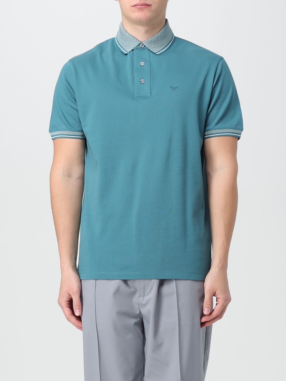 Emporio Armani Polo Shirt Men Blue Men - Walmart.com