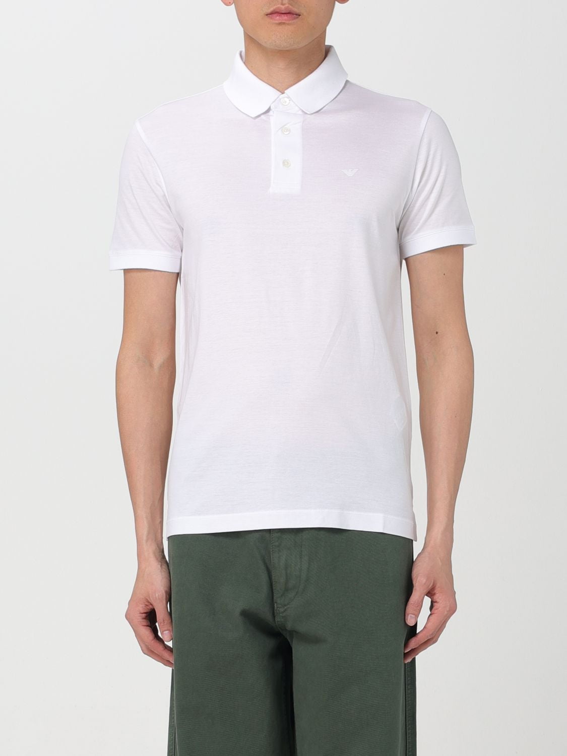 Emporio Armani Polo Shirt Men White Men - Walmart.com