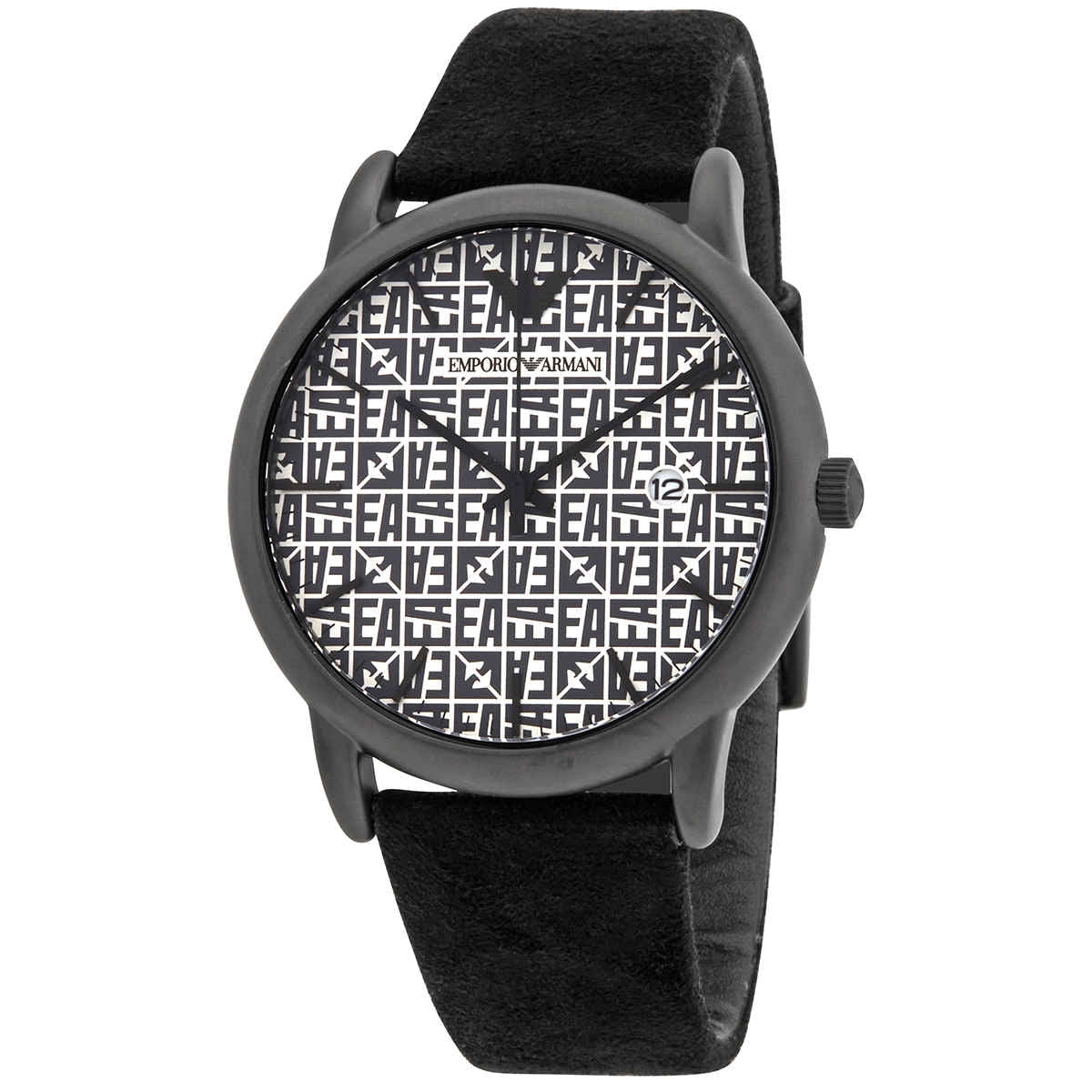 Emporio Armani Quartz Grey and White Dial Men's Watch AR11274 - Walmart.com