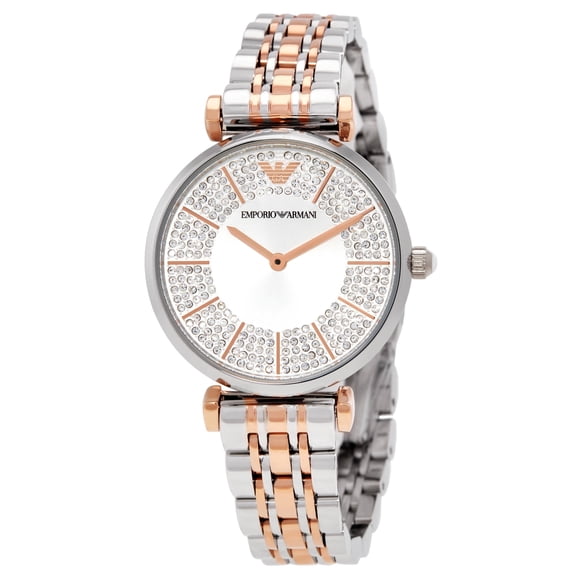 Emporio Armani Quartz Silver Dial Ladies Watch AR11537