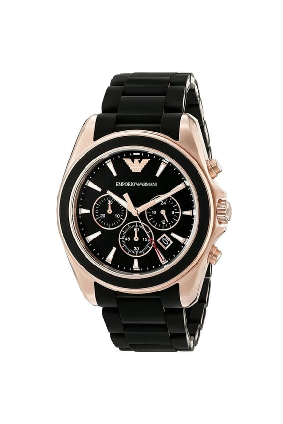 Sportivo Men's Black Dial Quartz Watch AR6066