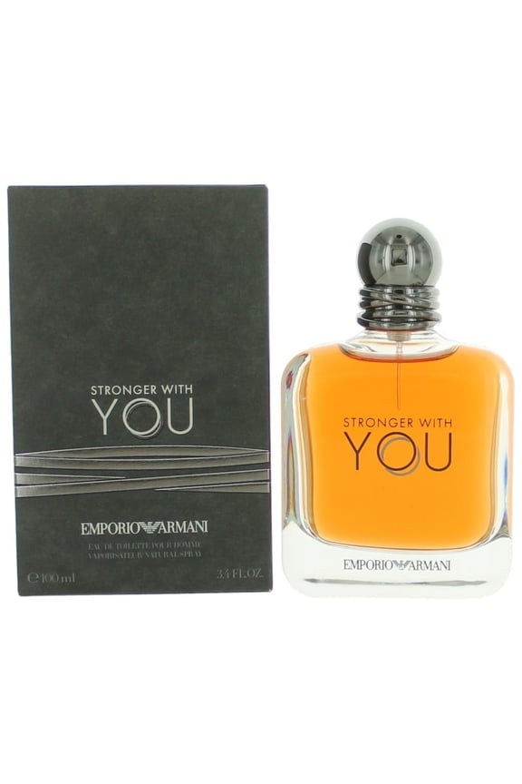 Stronger With You Eau De Toilette Spray, Cologne for Men, 3.4 Oz