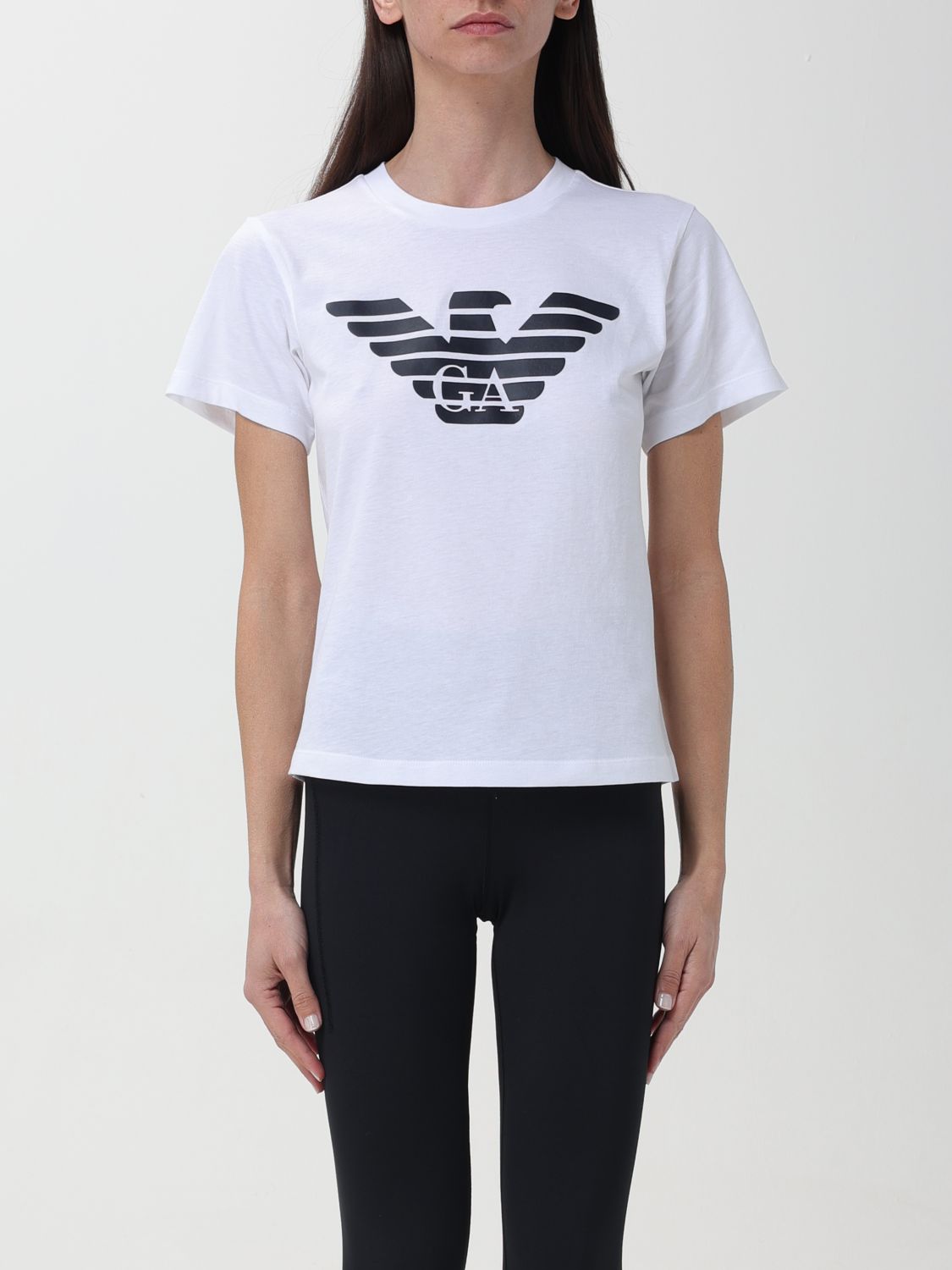 Emporio Armani T-Shirt Woman White Woman - Walmart.com