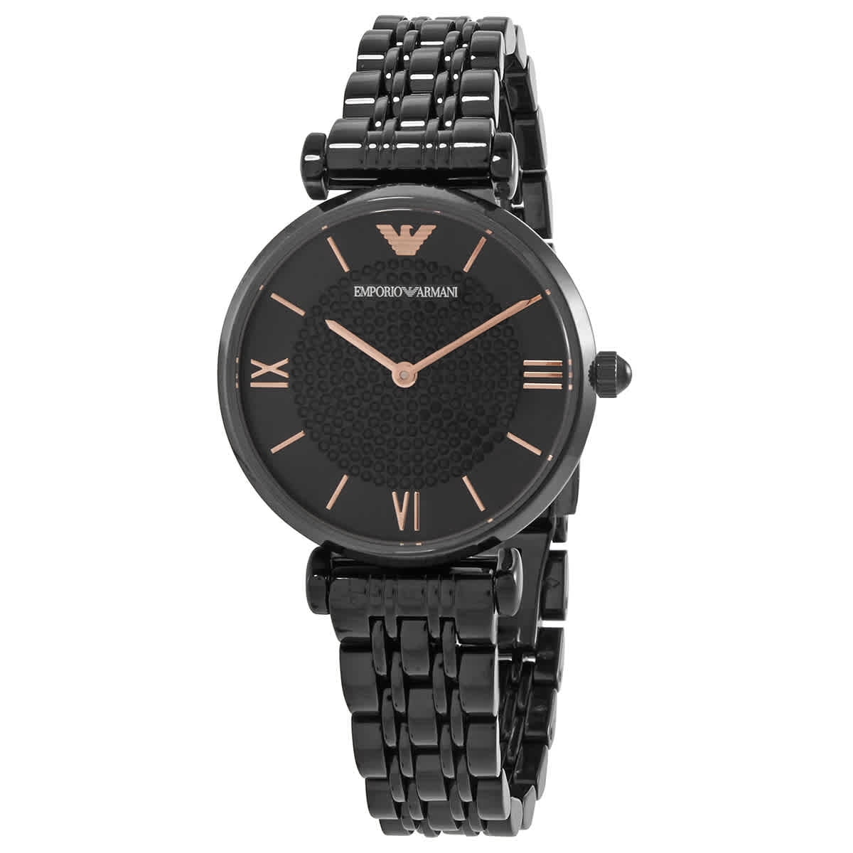 Emporio Armani Quartz Watch with Black Dial for Norway Ubuy