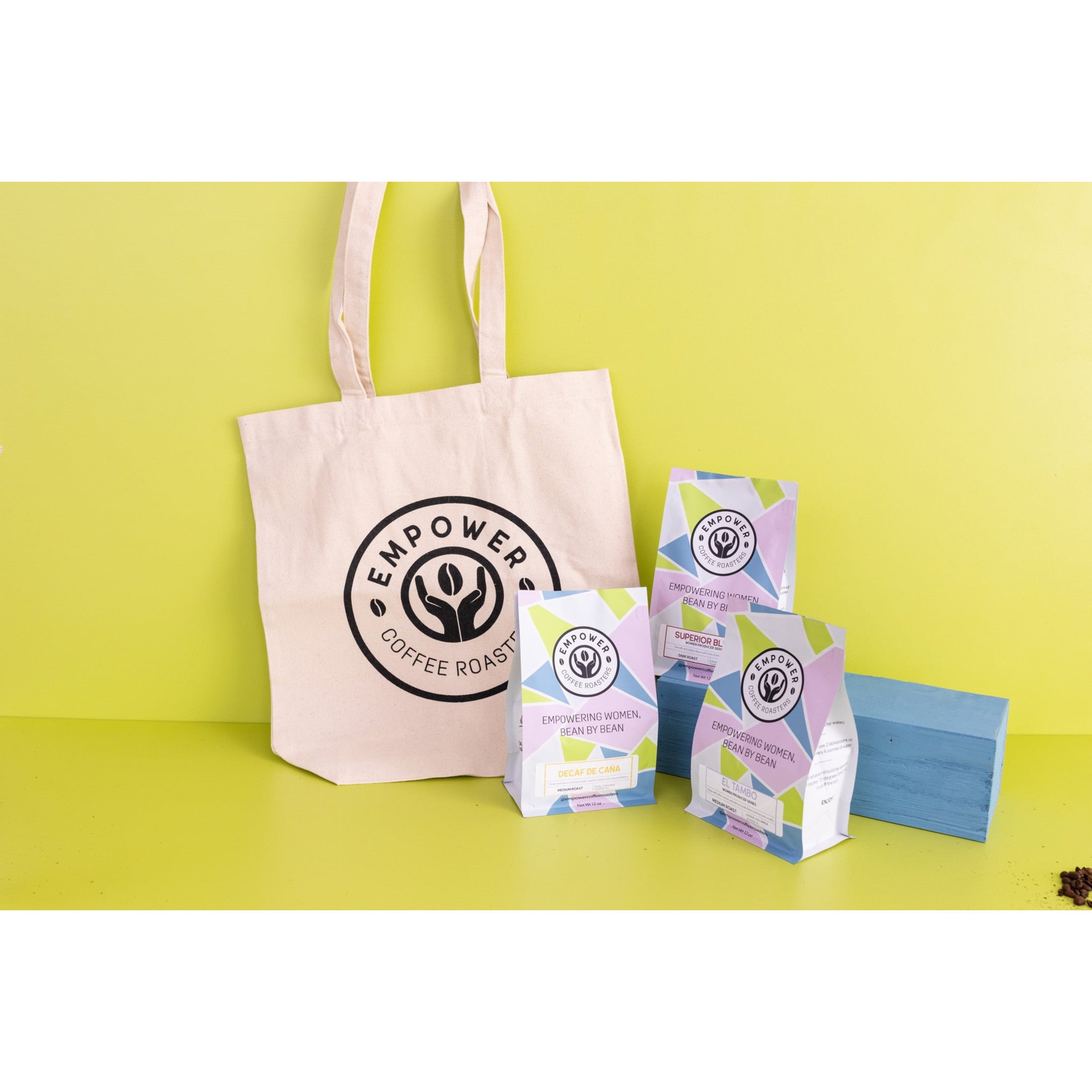 Empower Coffee Roasters Empower Tote and Coffee Bundle Cecanor