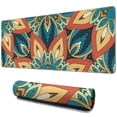 thumbnail image 1 of Empower Your Workspace: Small Custom Mouse Mat - Floral Mandala Design, Non-Slip, Stitched Edge, Waterproof, Ideal for Gaming and Office (31.5 X 11.8 Inch), 1 of 7
