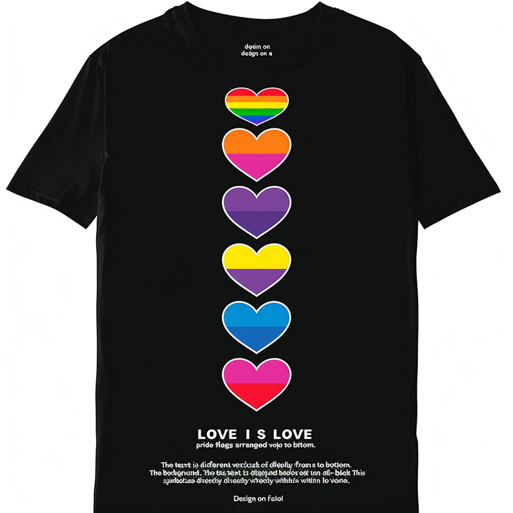 Empower Your Style: Black TShirts for Every Occasion Pride Minimalist