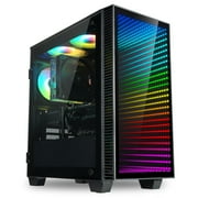 Empowered PC Continuum Micro Gaming Desktop - AMD Radeon RX 9070 XT 16GB, AMD 8-Core Ryzen 7 9800X3D Processor, 32GB DDR5 RAM, 2TB Gen4 NVMe SSD, WiFi, Windows 11 Pro - RGB Gamer Computer