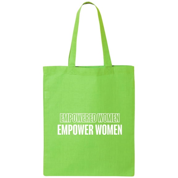 Empowered Women Empower Women Cotton Canvas Tote Bag