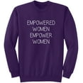 thumbnail image 1 of Empowered Women Empower Women Feminist Sweatshirt RBG Ruth Bader Ginsburg Feminism, 1 of 4