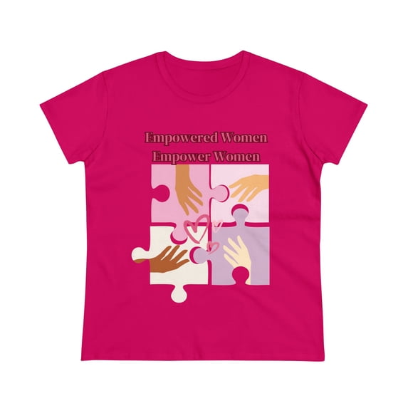 Empowered Women Empower Women Women's Midweight Cotton Tee