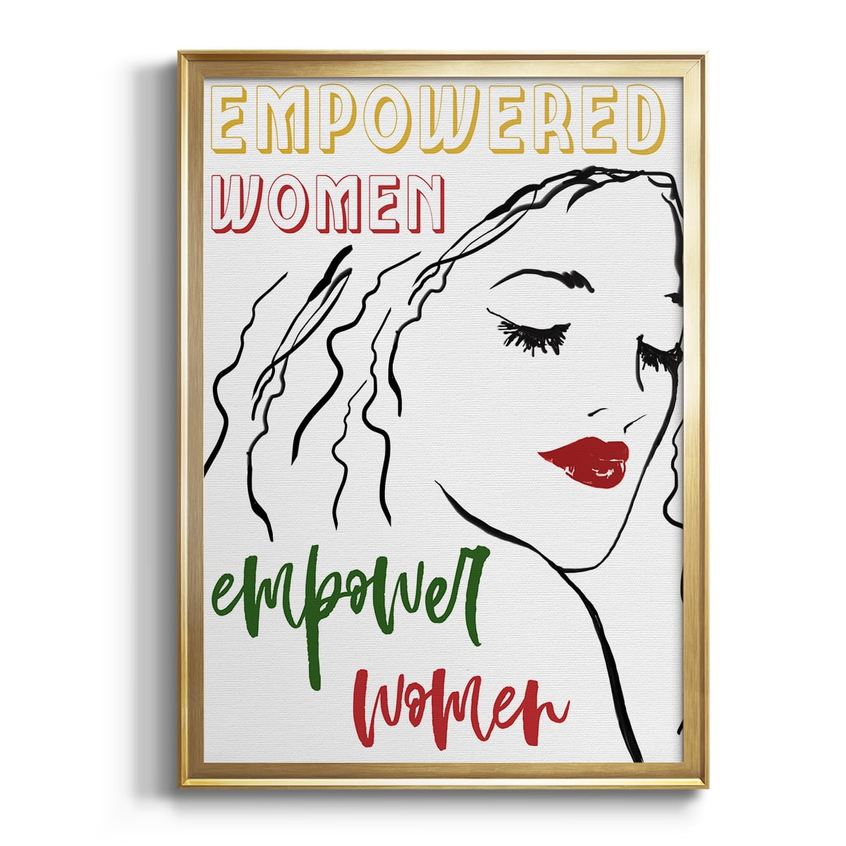 Empowered Women Premium Classic Framed Print - Ready to Hang