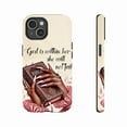 thumbnail image 1 of Empowering Christian Women's Phone Case with Bible Verse Design - Compatible with iPhone 11/12/13/14/15/16 (Pro Max/Plus), Perfect for Daily Use or Holiday Gift, 1 of 9