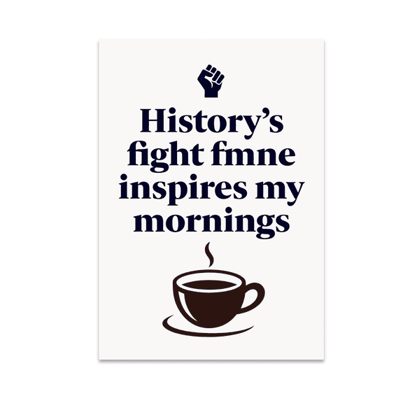 Empowering Civil Rights Wall Art - Social Change Advocate - 13x19 Poster Print