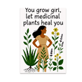 thumbnail image 1 of Empowering Plant Art - Plant Lady - 13x19 Poster Print, 1 of 4