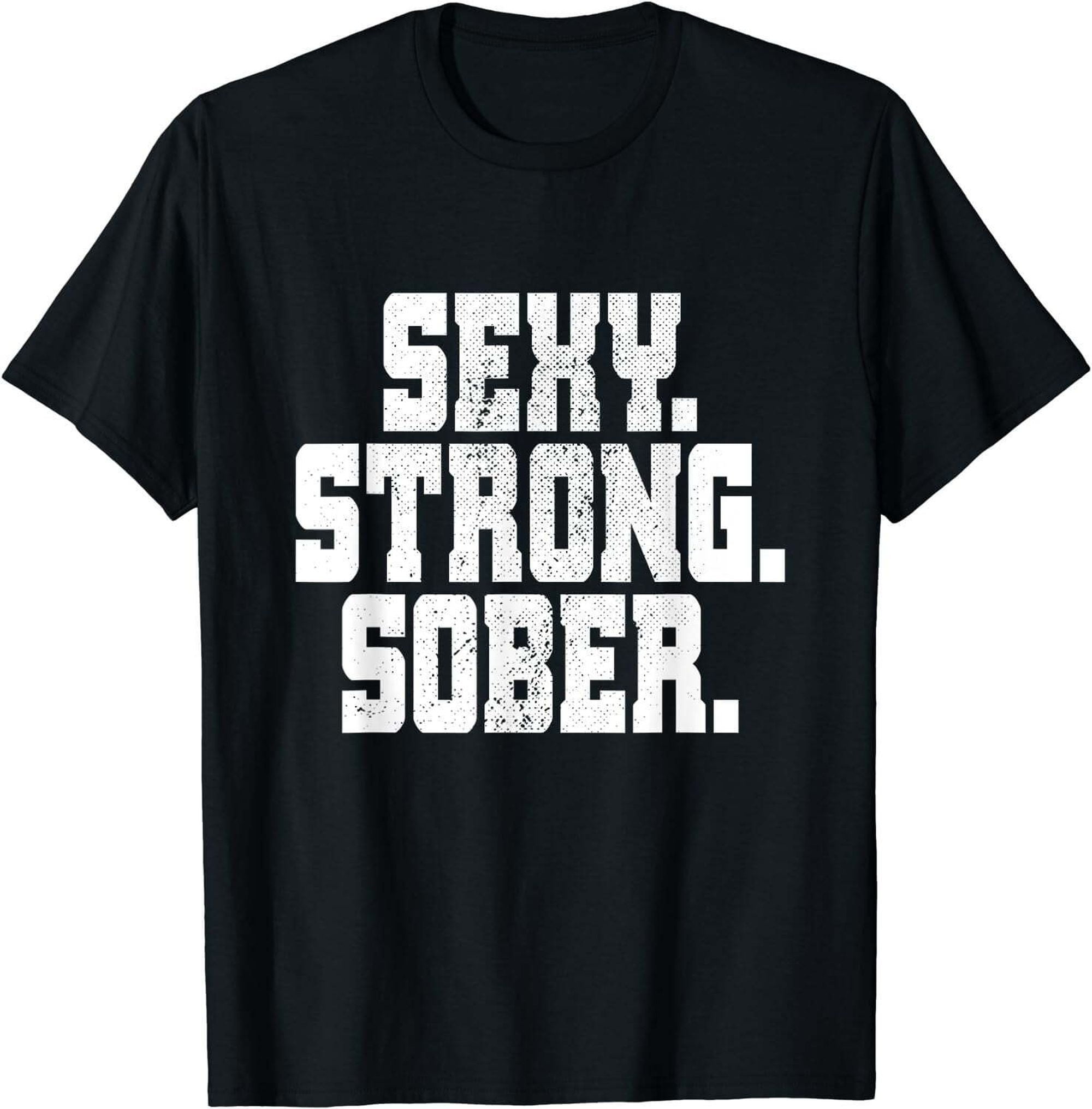 Empowering Sobriety: Inspiring Aa Na Living Sober Tee - Walmart.com