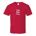 thumbnail image 1 of I Am Who I Am - Empowering Statement T-Shirt | Unisex, 1 of 11