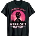 thumbnail image 1 of Empowerment Black T-Shirt with Pink Ribbon S HAVEN Graphic, 1 of 5