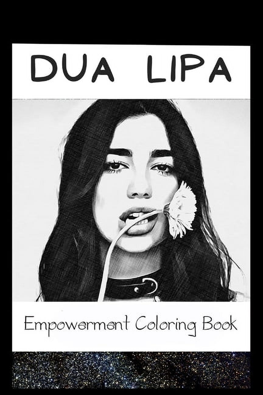 Empowerment Coloring Book : Dua Lipa Fantasy Illustrations (Paperback