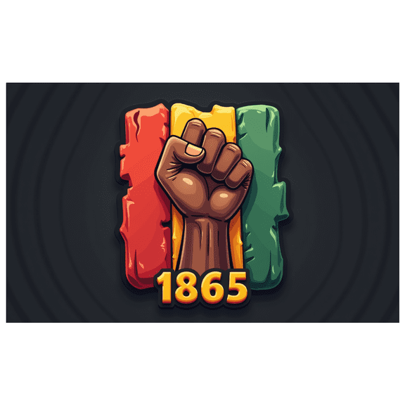 Empowerment Symbol History Banner Strong Fist Significant Date for Cultural Significance Historical Recognition Social Justice