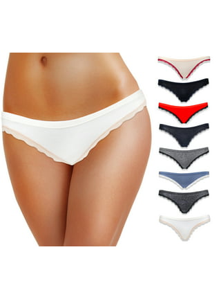 Emprella Women's Lace Boyshort Panties Comfort Pack Ultra-Soft Cotton  Underwear 