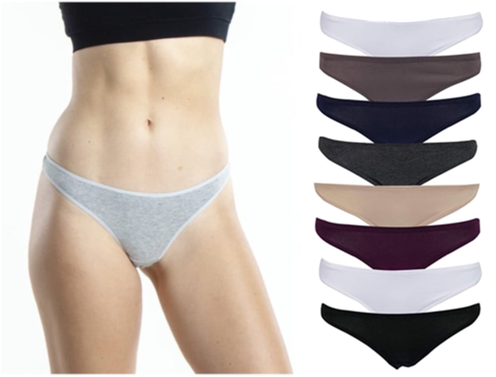 Emprella Womens Underwear Bikini Brief Panties with Lace-(5 Pack