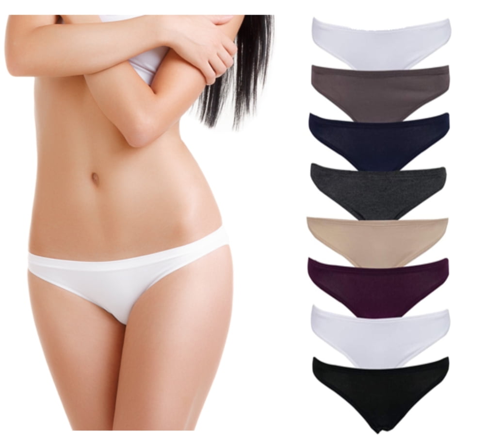 Emprella Womens Underwear Thong Panties - Colors and Patterns