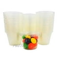 thumbnail image 1 of Empress 1 oz. Clear Plastic Disposable Portion Souffle Container Food Cups with Lids (Pack of 50 Sets), 1 of 6