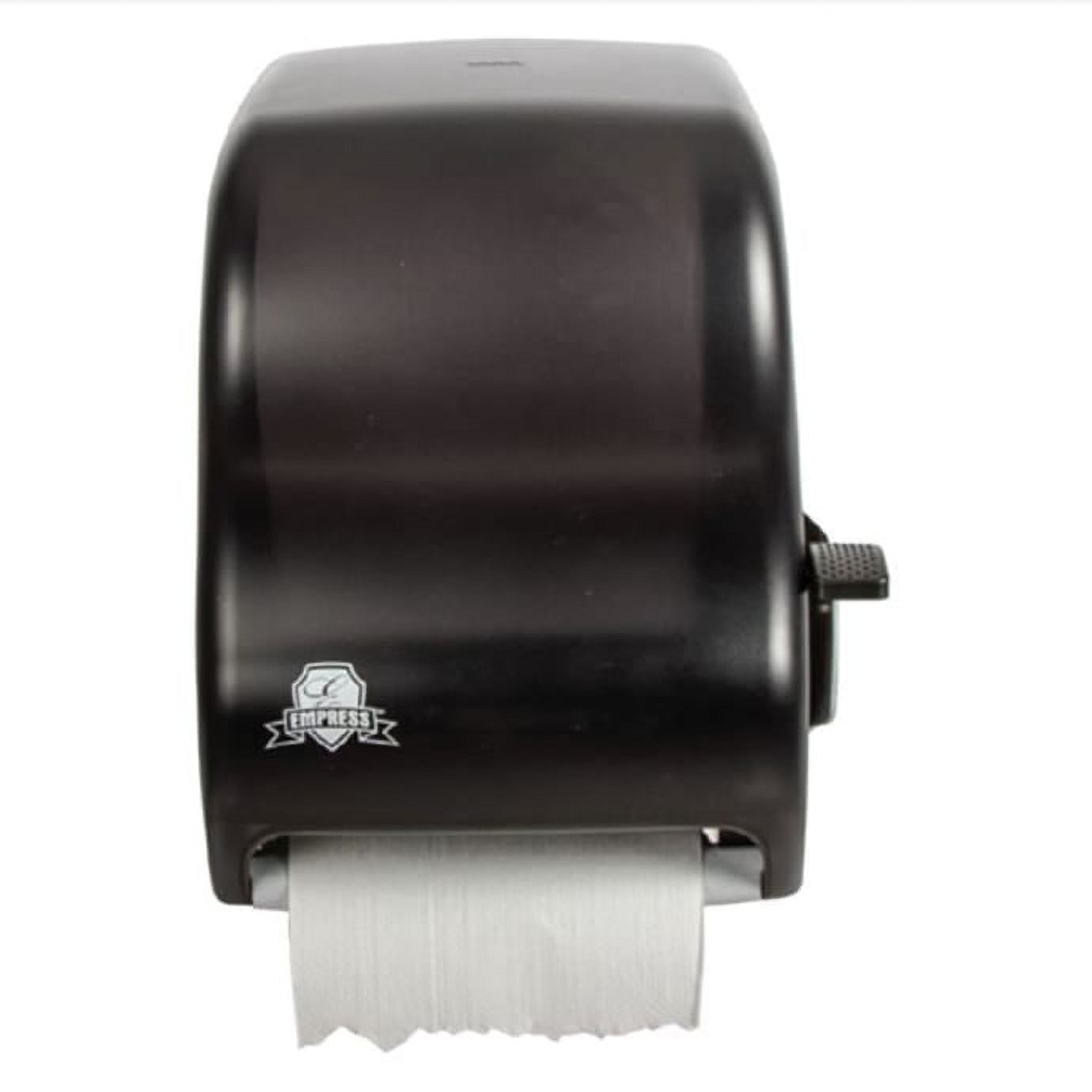Empress Dispenser for Hardwound Towel With Lever, Black, Each (EMP950