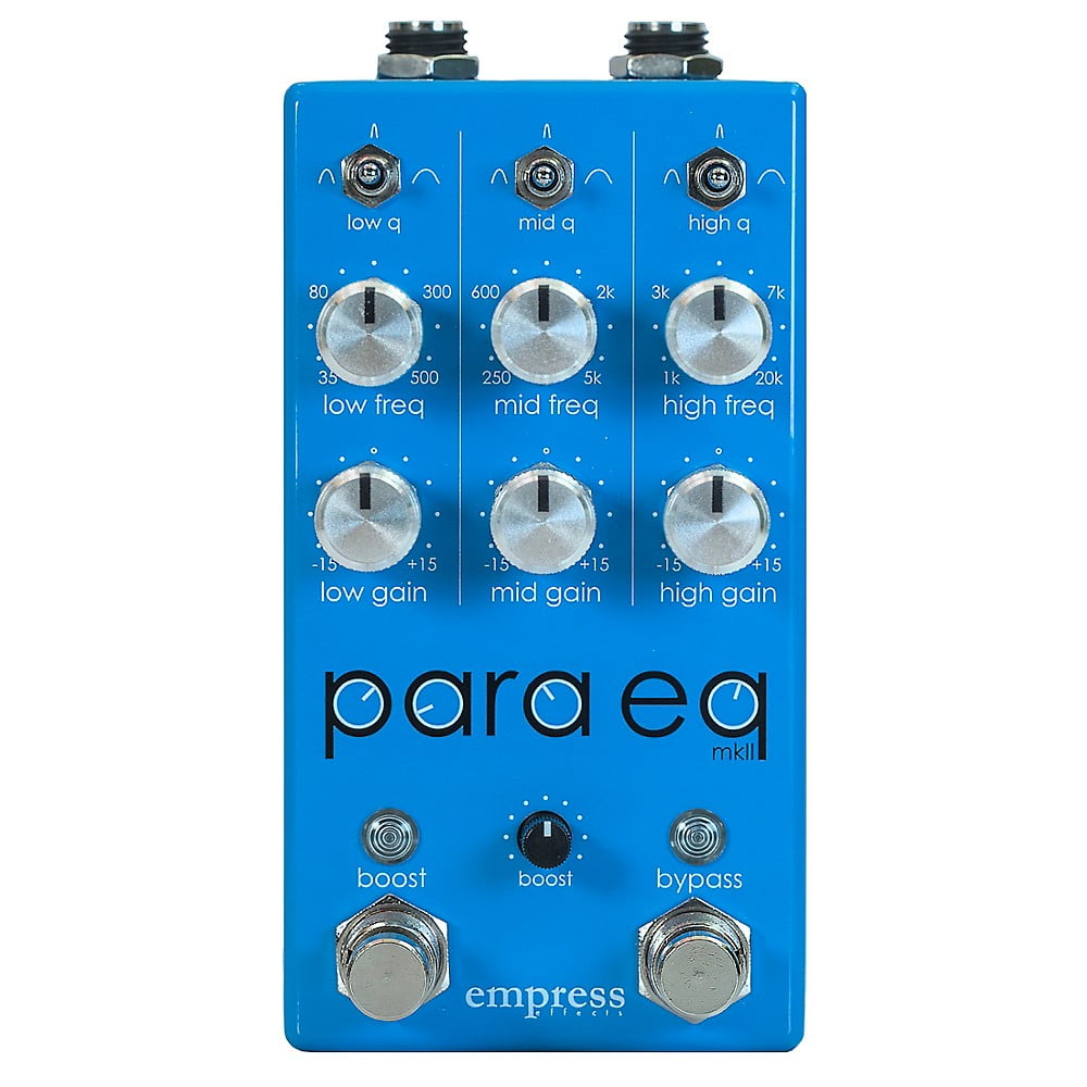 Empress Effects ParaEq MKII Effects Pedal Blue