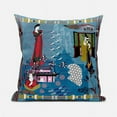 thumbnail image 1 of Empress Hall Indoor/Outdoor Pillow in Blue Red Yellow 28x28, 1 of 4
