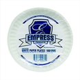 thumbnail image 1 of Empress RSC40808 9 in. Uncoated Paper Plates, White, 1 of 1