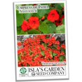 thumbnail image 1 of Empress of India Nasturtium Seeds (Tropaeolum nanum) - 50+ Non-GMO Heirloom Flower Seeds for Planting by Isla's Garden Seeds, 1 of 8