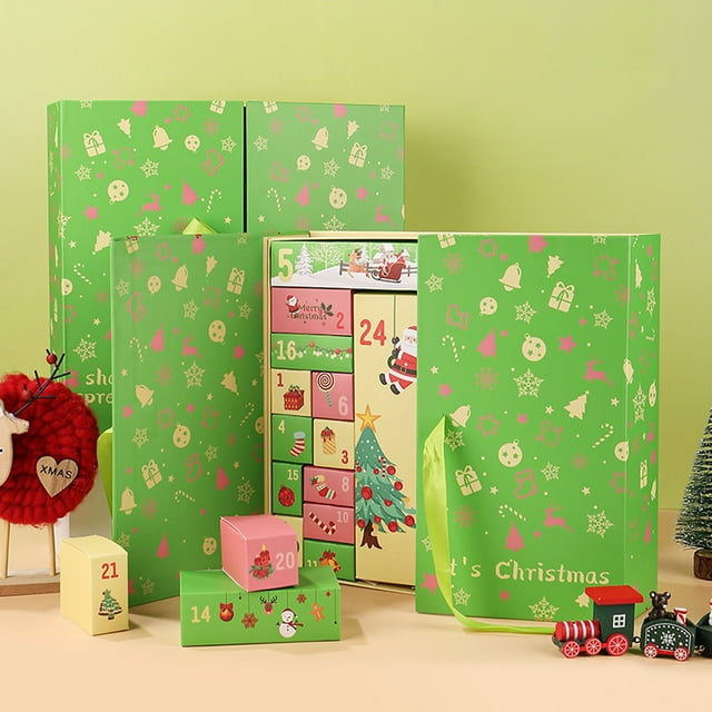 Empty advent calendar 2024 diy advent calendar boxes to fill fillable
