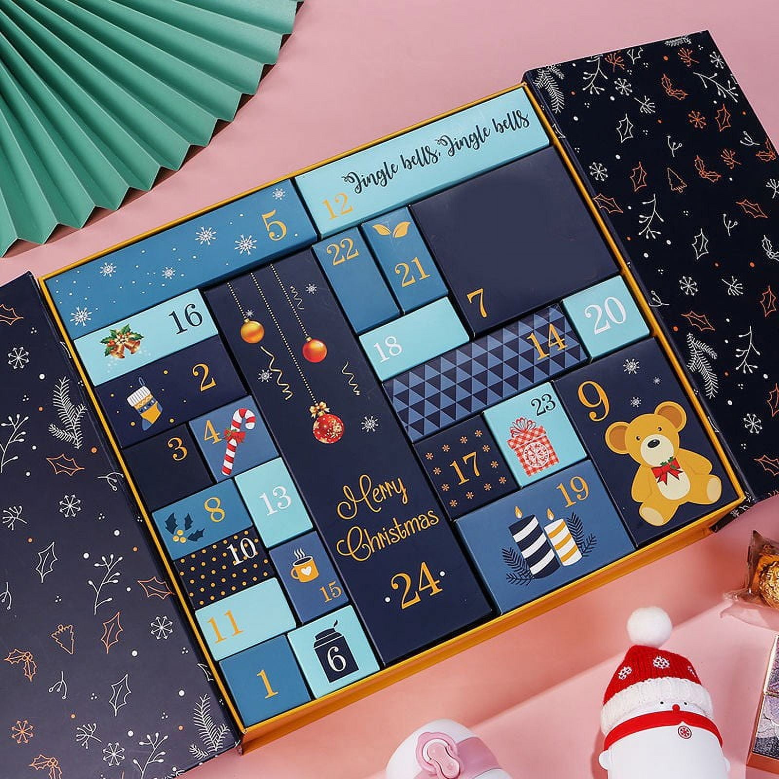 Empty Advent Calendar to Fill Yourself 2024 DIY Advent Calendar Box 24
