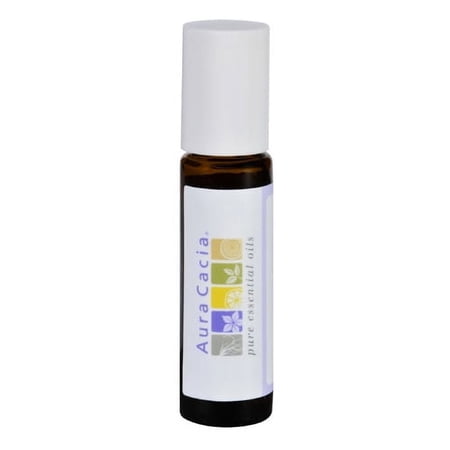 Empty Amber Glass Roll On Bottle By Aura Cacia, 0.31 Oz, 3 Pack