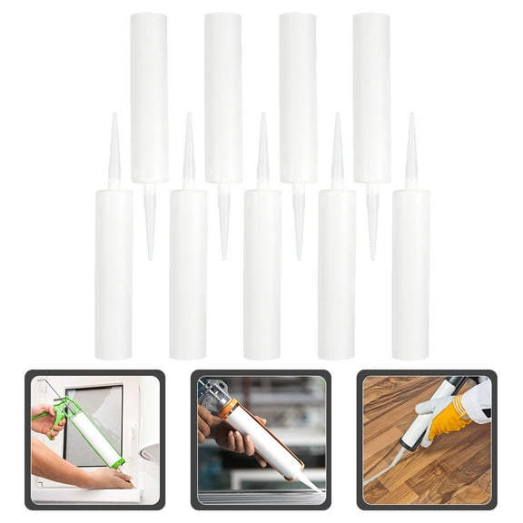 ULTNICE Reusable Plastic Caulking Tubes for Filling Cracks in Home Projects