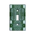 thumbnail image 1 of Empty Circuit Board Design Light Switch Plate Cover, 1 of 1